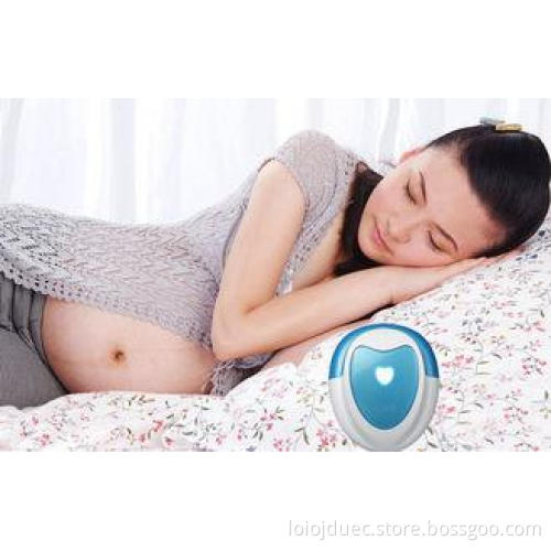 Blue Portable Ultrasonic Pregnancy Fetal Doppler Heartbeat